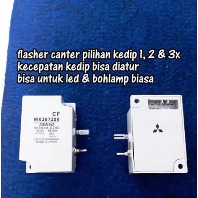 Flasher sein genit kedip 1x 2x 3x serta kecepatan bisa diatur