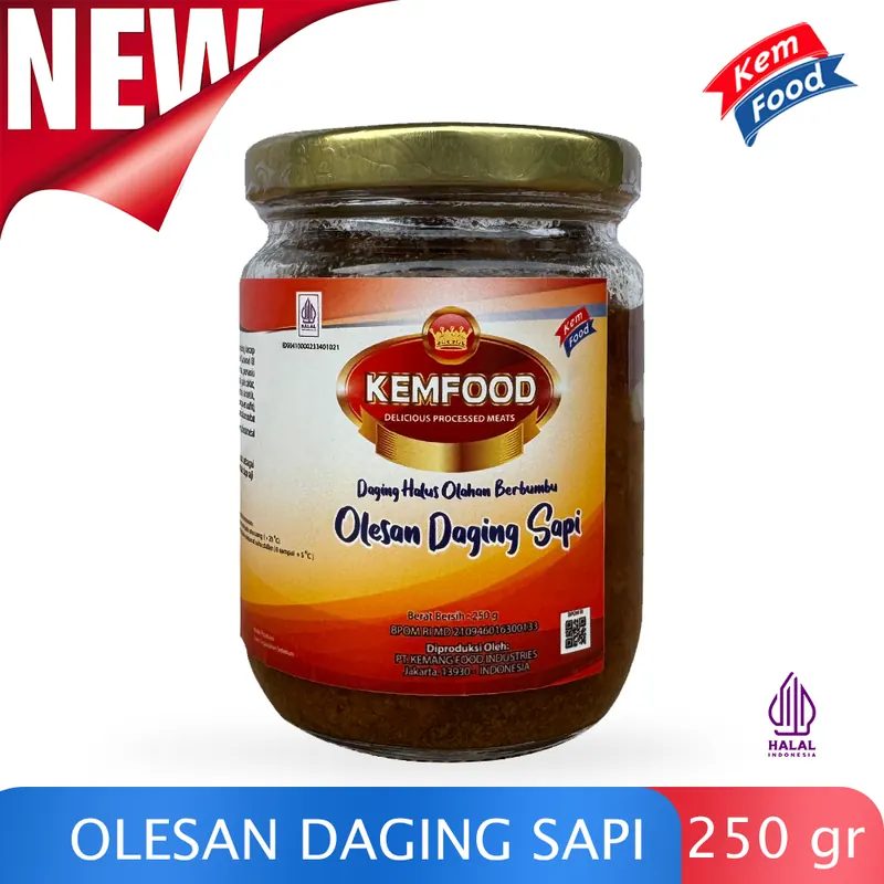 Kemfood Olesan Daging Sapi - Selai 250gr