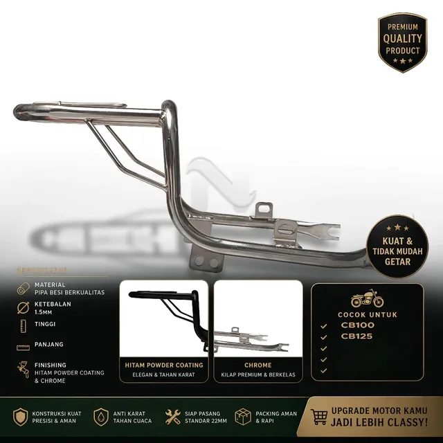 BEHEL BELAKANG CB BACKRAK HONDA CB (CB 100 & CB 125)