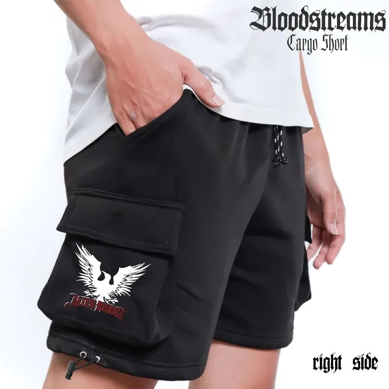 Celana Cargo Pendek Pria Alter Bridge Casual Distro