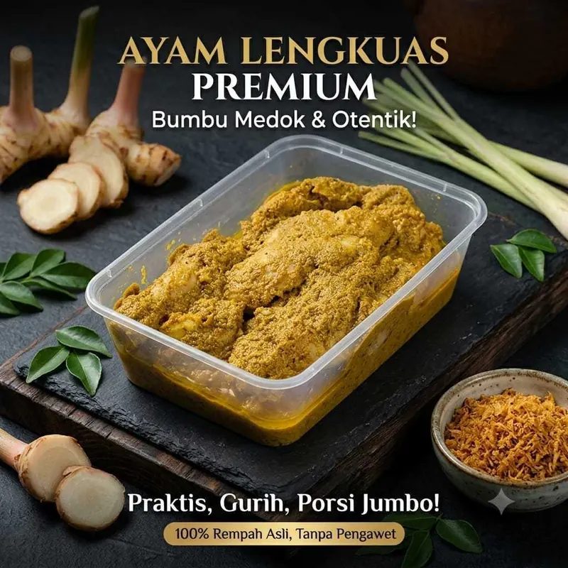 Ayam Lengkuas (BOX) Frozen homemade tanpa bahan pengawet