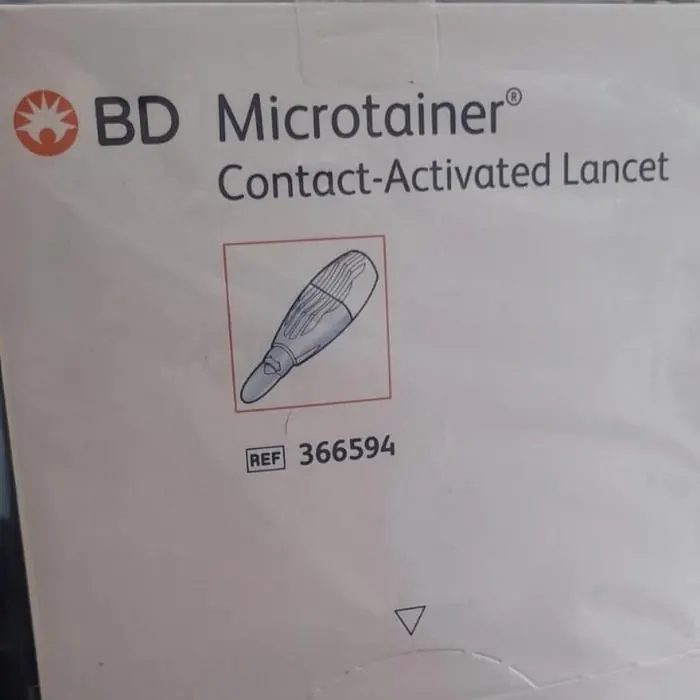 BD Microtainer contact activated lancet ( baby )