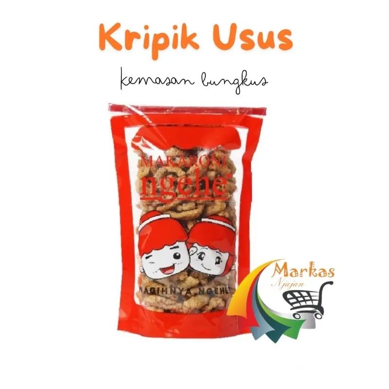 Usus Bungkus Goreng Kriuk Makaroni Ngehe Halal MUI
