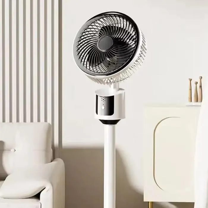 Kipas Angin Lantai Floor Fan Multi Angle Swing USB Powered