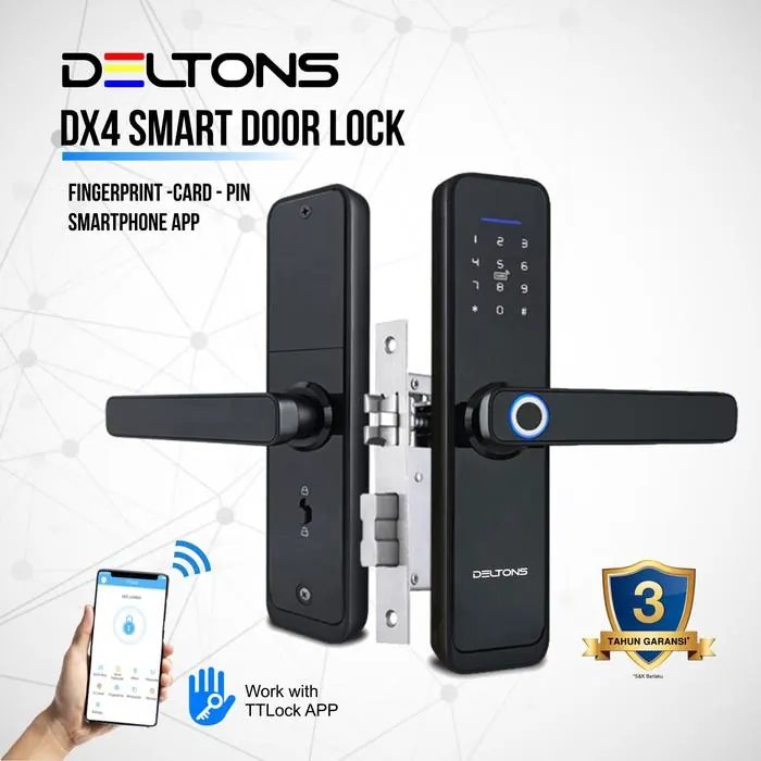 Smart Door Lock PIN Fingerprints Card - TTLock App