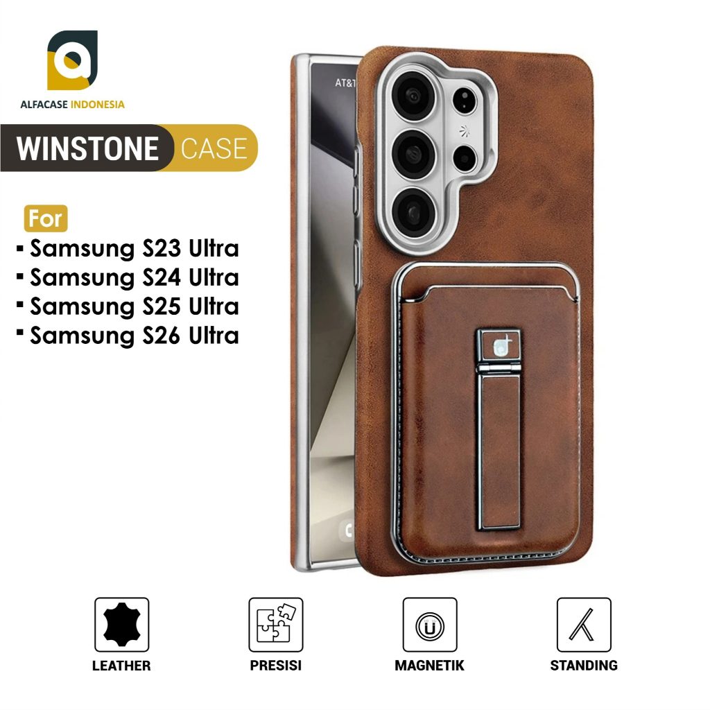 ALFACASE Case Samsung S23 S24 S25 S26 Ultra - Winstone - Casing
