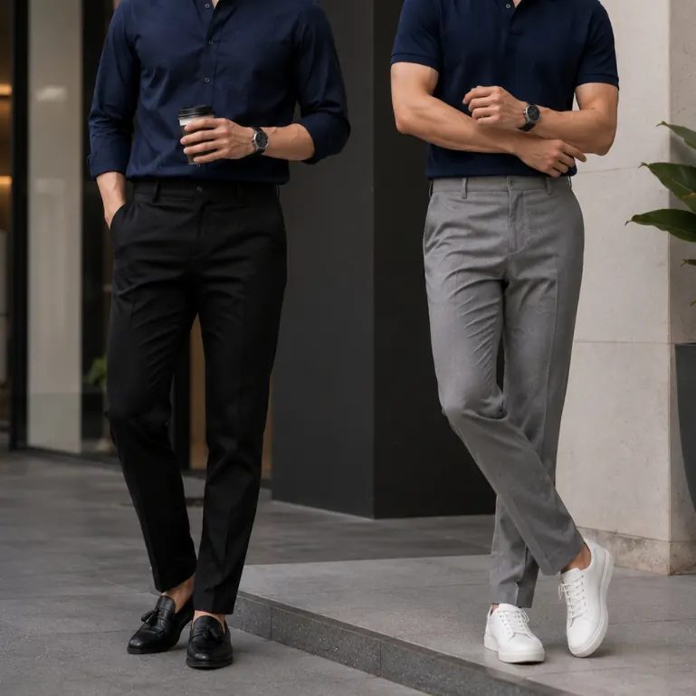 GHUFFRIND - Celana Slimfit Pria Jumbo 39-44