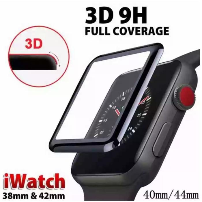 Tempered Glass Apple Watch 3D FULL COVER CURVED