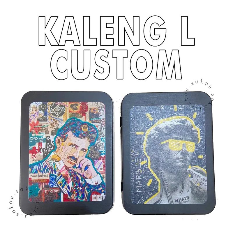 Kaleng L Custom 10 / Kotak Aluminium Besar / Box Penyimpanan