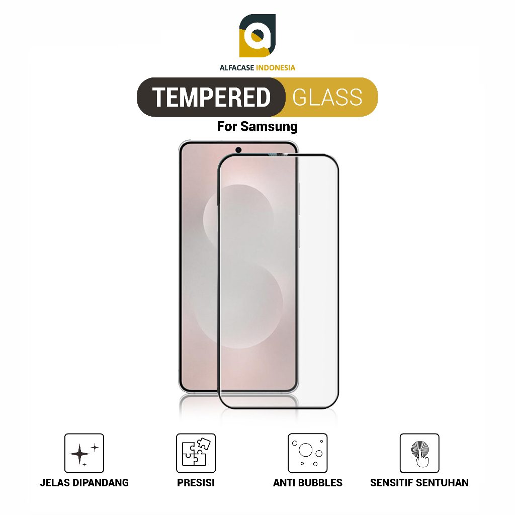 ALFACASE Tempered Glass Samsung A13 A23 A33 A53 A73 A14 A24 A34 A54 A15 A25 A35 A55 A06