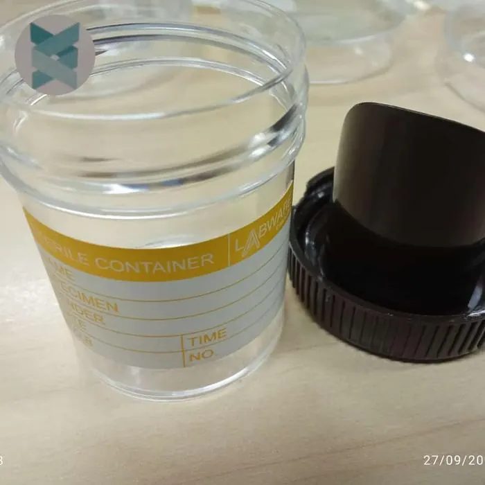 Pot feses non steril labware