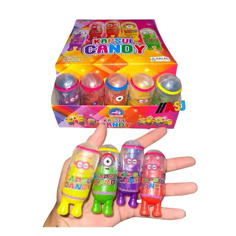 Permen Dot Minion Capsule Candy Isi 30PCS