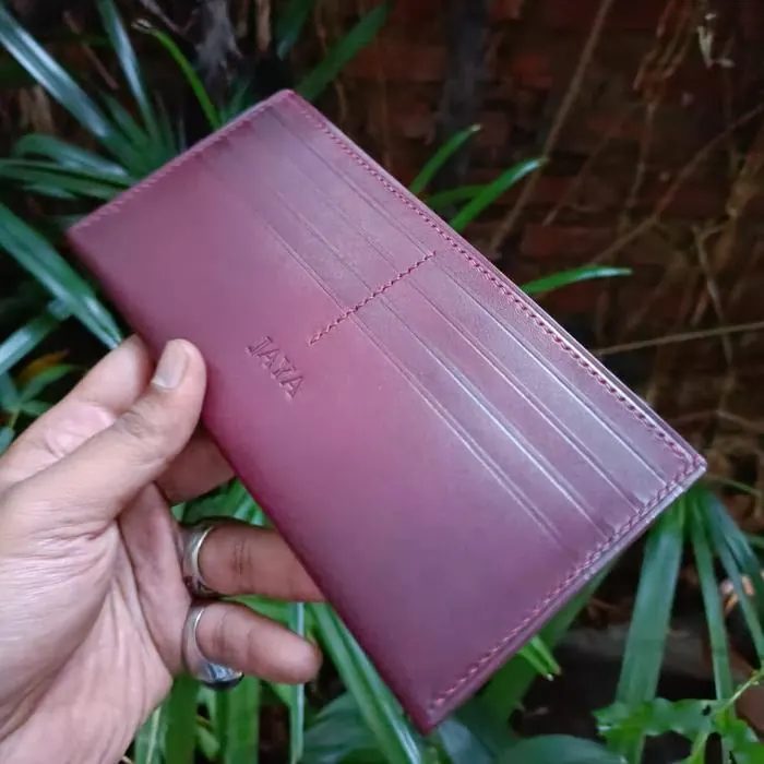DOMPET KULIT VEGTAN Long Wallet Buttero Leather Itali