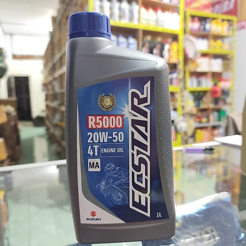 Oli Mesin Motor Suzuki SGO ECSTAR R5000 1 Liter - 20W-50, Tahan Panas & Hemat Bahan Bakark