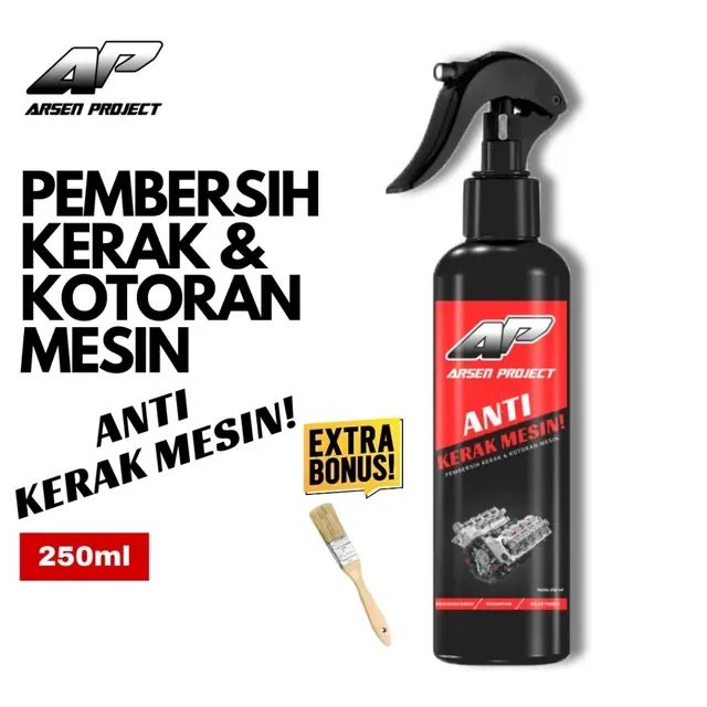 Arsen Project Pembersih Kerak Mesin Mobil dan Motor Engine Degreaser Anti 250ml