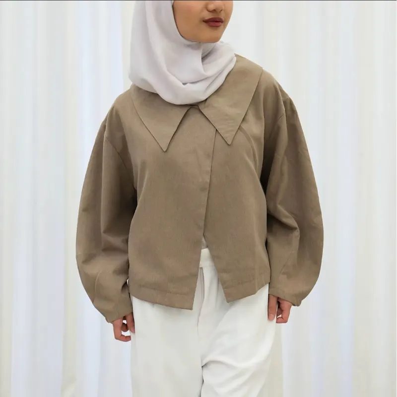 Sofia Outer Polos Wanita - Atasan Motif Kationik Premium