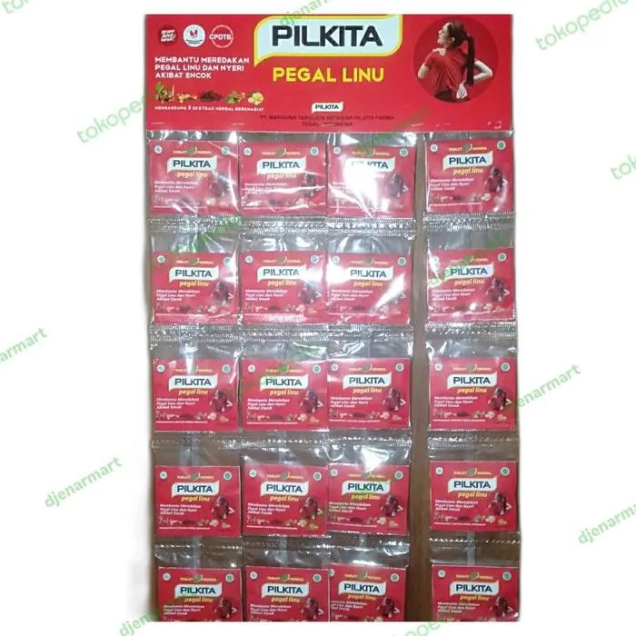 PILKITA PEGAL LINU Tablet Herbal isi 2 @700 mg
