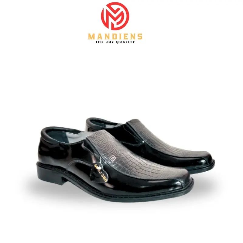 Medali BJ360 / BJ160 Sepatu Pantofel Pria Kulit Asli, Sepatu Kulit Premium Kerja Kantor Bisnis