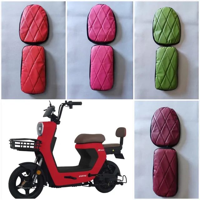 Cover sarung jok sepeda listrik exotic x630 model WAJIT 1SET depan belakang