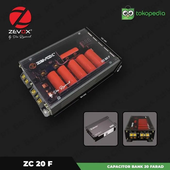 Capasitor/Kapasitor Bank ZEVOX ZC 20 F (20 Farad)