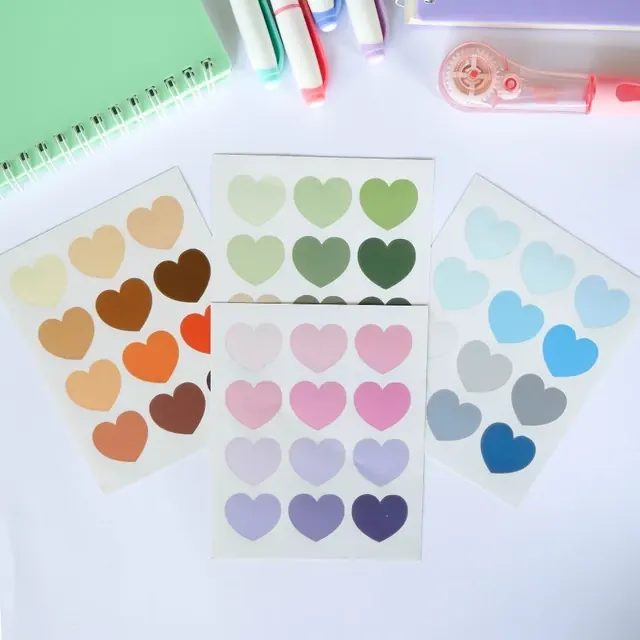 Sticker Deco Love Pastel/ Dekorasi Jurnal