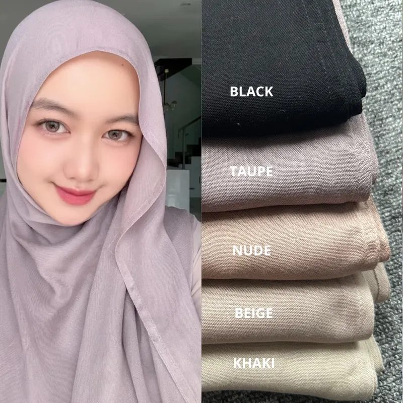 pashmina viscose modal original 100% hurraya tanpa label no brand