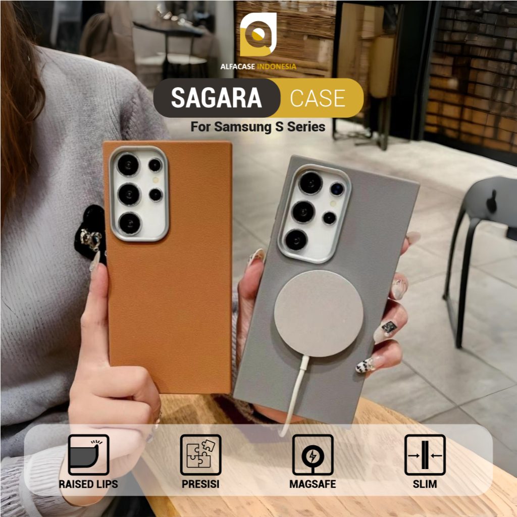 ALFACASE Casing Samsung S21 S22 S23 S24 S25 Fe Ultra - Sagara Case - S Series