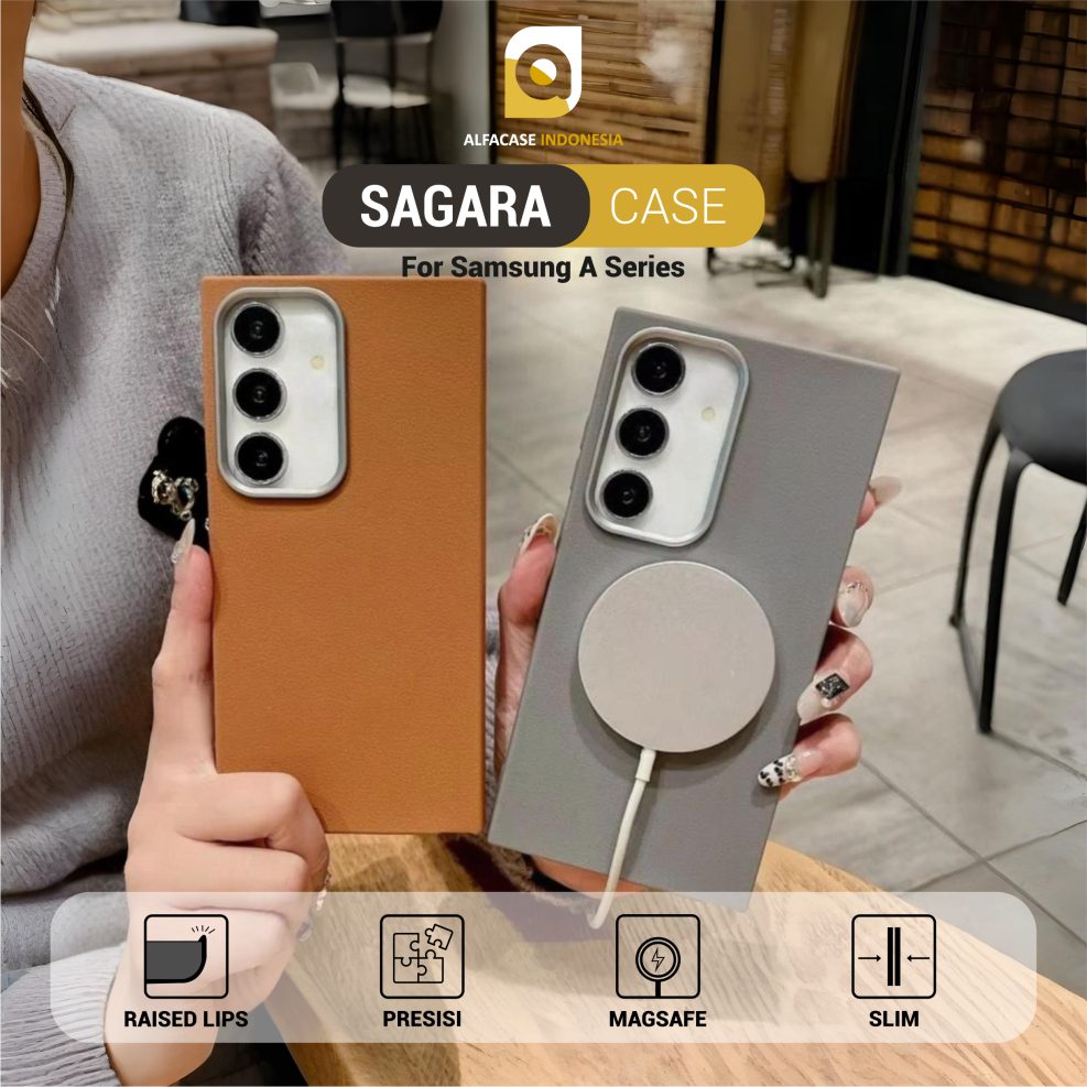 ALFACASE Casing Samsung A14 A15 A16 A25 A26 A34 A35 A36 A52 A53 A54 A55 A56 - Sagara Case