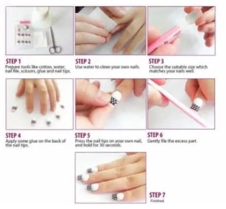 LEM KUKU CAIR Palsu Fake Nails Art Glue