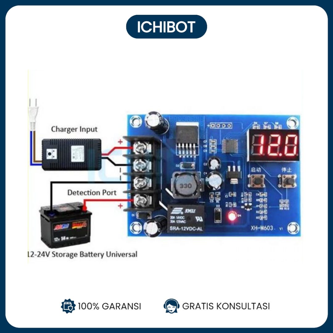 XH-M603 Battery Lithium Charging Control Protection Switch 12-24V M603