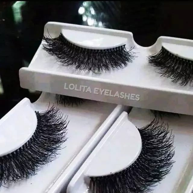 Bulu Mata Palsu 3D Double Layer Lusinan
