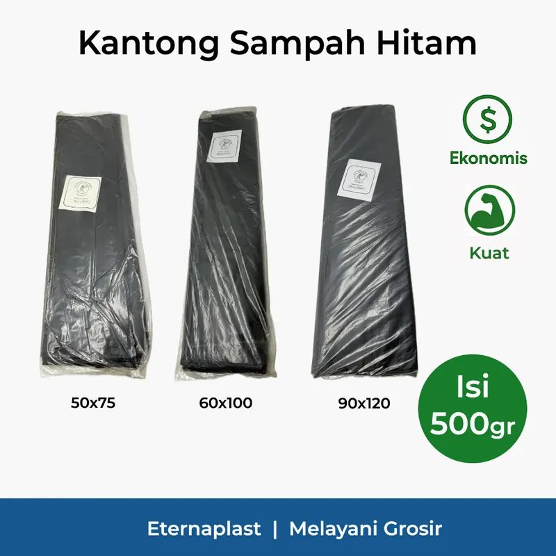 (500GR) Kantong Sampah Plastik