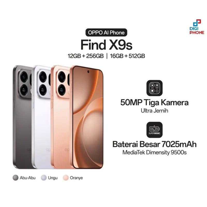 Oppo Find X9s (5G) ( Indonesia)