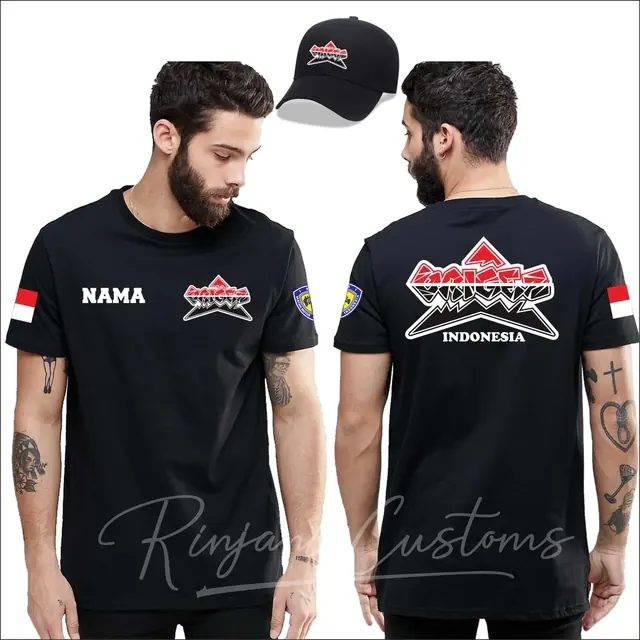 Kaos Brigez Indonesia.Kaos MPH.BISA PAKE NAMA