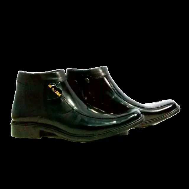 MANDIENS SJ264 LUX / SJ164 Sepatu PDH Boots Kulit Kilap Asli Original Medali Export Quality