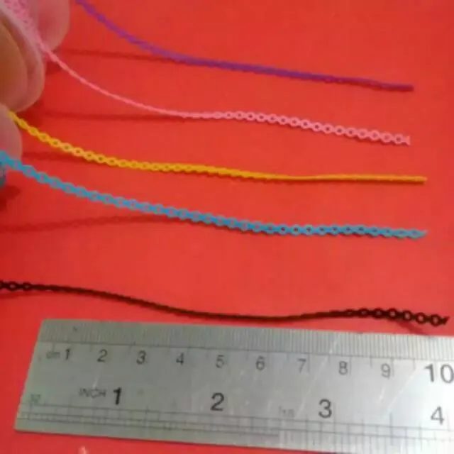 Karet Behel Power Chain (per 10cm)