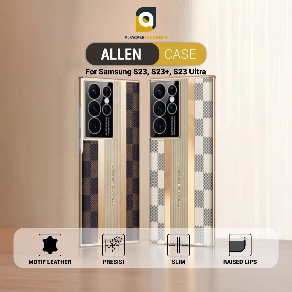 ALFACASE Casing Samsung S23 Plus Ultra Allen Case - Series
