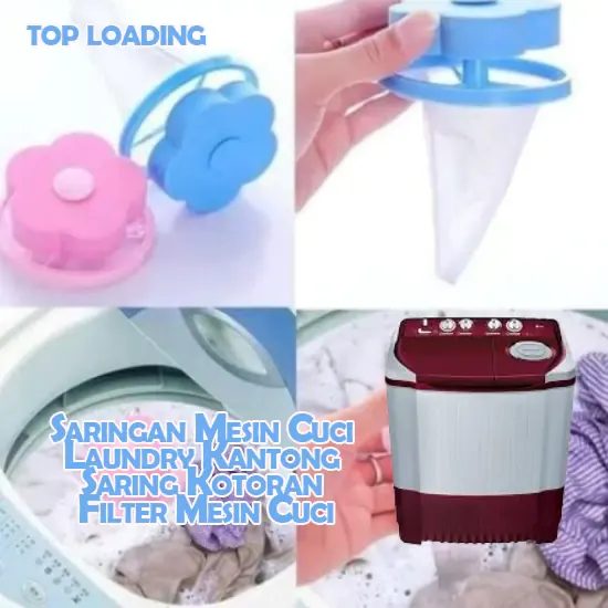 Saringan Mesin Cuci Laundry Kantong Saring Kotoran Filter
