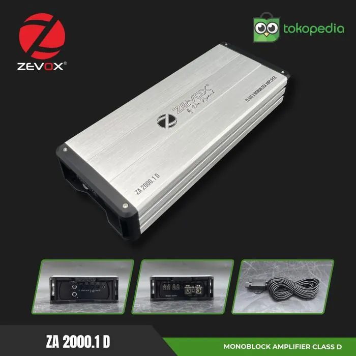 Power Amplifier Zevox ZA 2000.1 D Monoblock by Vox Research