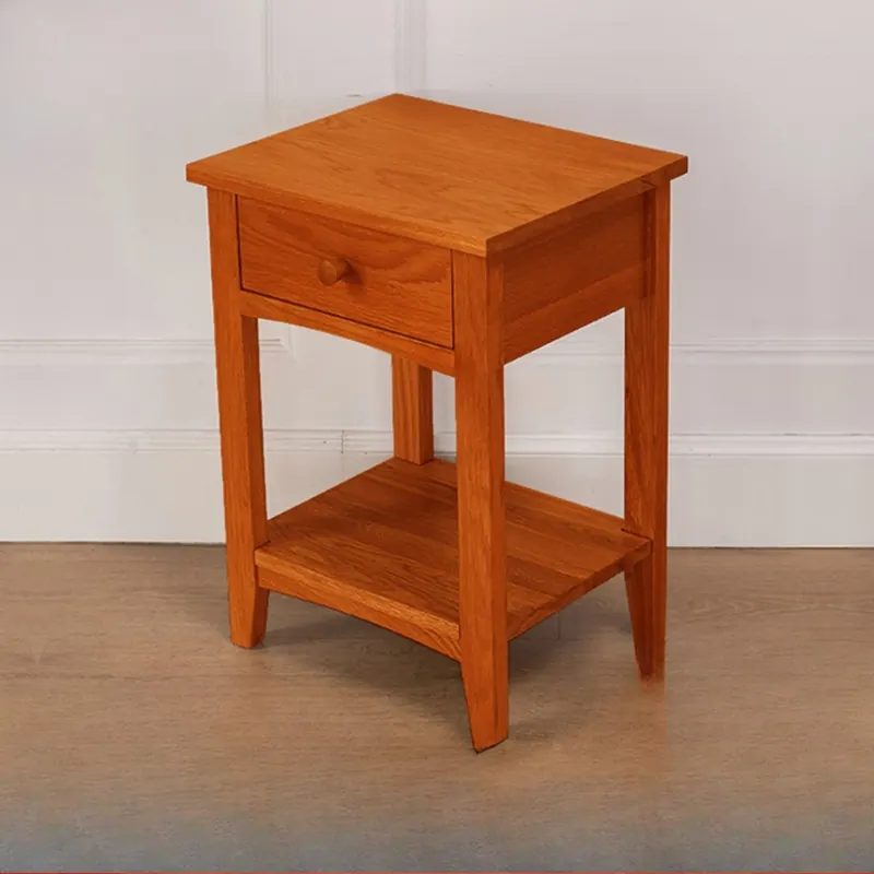 Meja Nakas Night Stand Minimalis Modern Kayu Mahoni Solid Furniture Jepara Asli