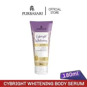 Body Serum Purbasari Cybright Whitening 180ml - 100% Ori