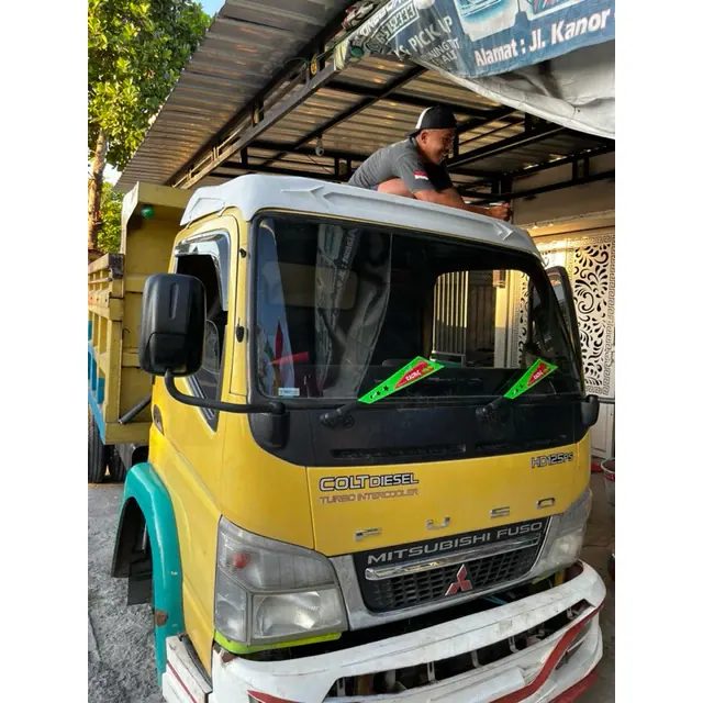 JUMIN BANDO CANTER ELF MACAN bahan plat besi sudah set bracket