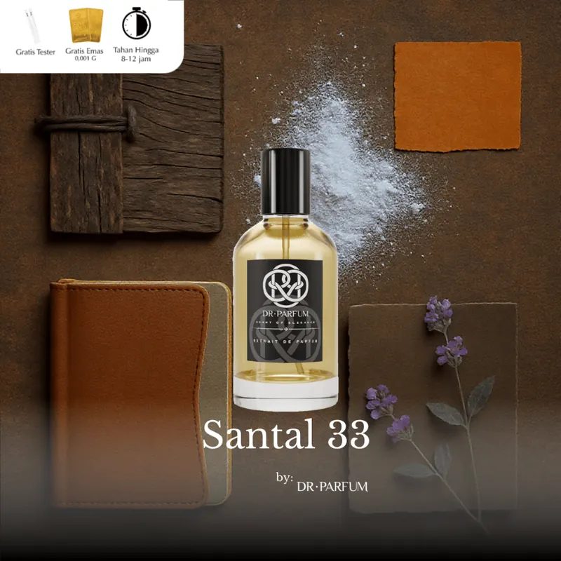 Dr Parfum Santal Unisex - Extrait de Pria & Wanita