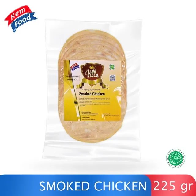 Villa Smoked Chicken - Daging Ayam Asap Slice (250gr)