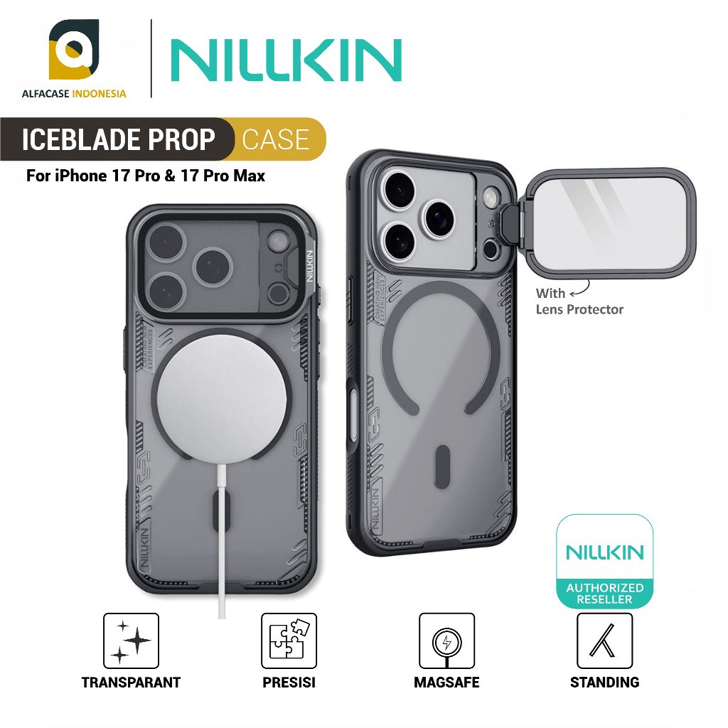 NILLKIN Casing iPhone 17 Pro Max - Iceblade Prop Case - 17