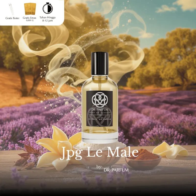 Parfum Le Male Men - Perfume Pria Tahan Lama - Dr Parfume