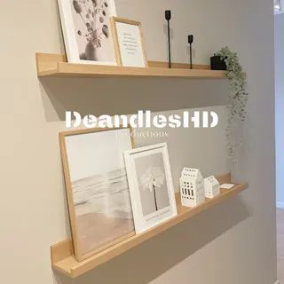 Rak Ambalan Model IKEAA Melayang Kayu Anti Rayap
