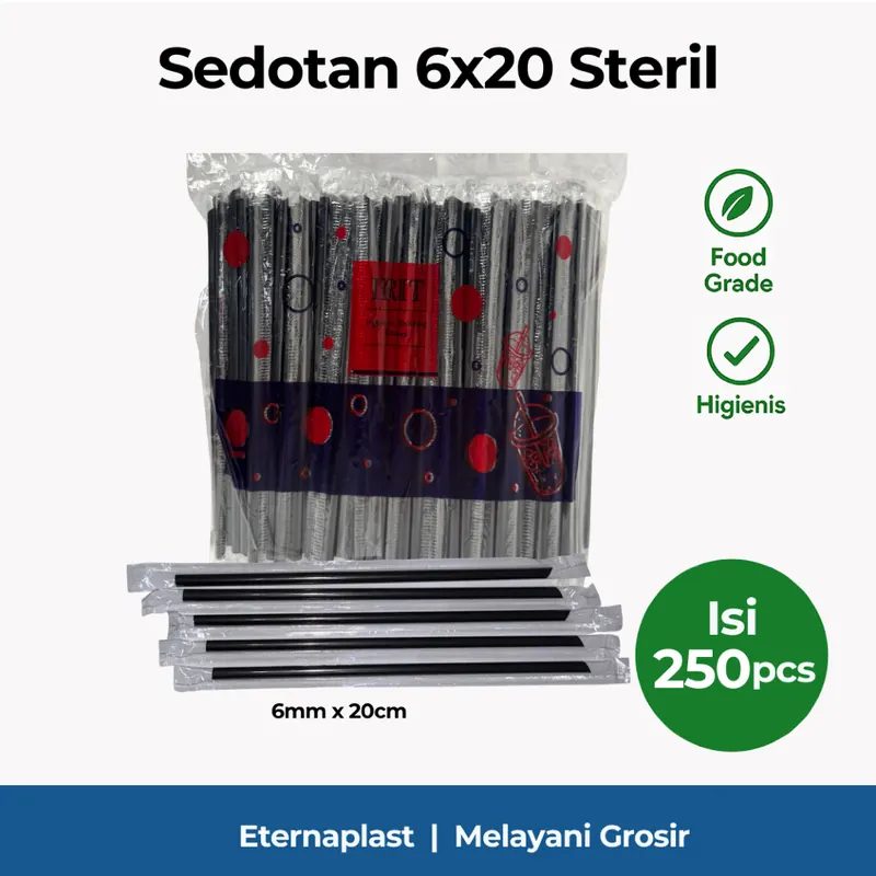 (250PCS) Sedotan Es Teh