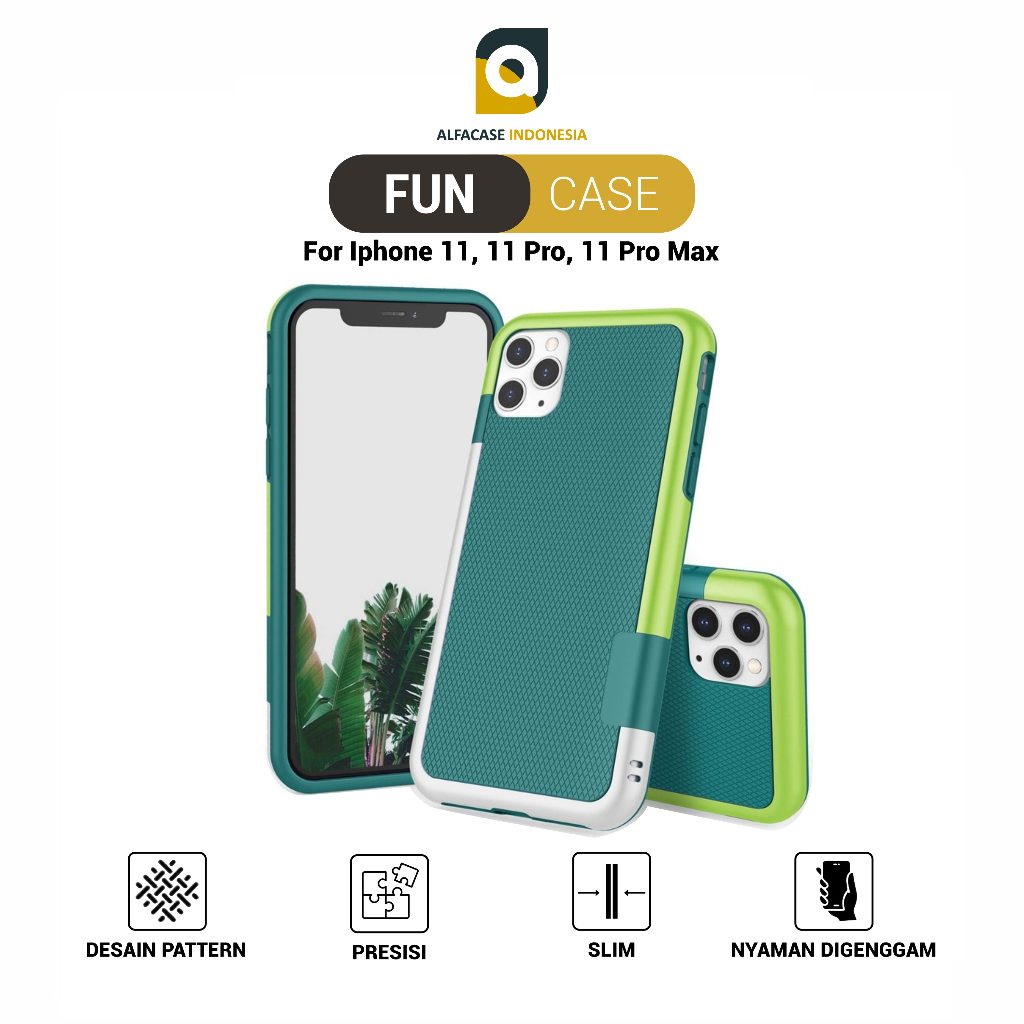 ALFACASE Case iPhone 11 Pro Max - Fun - Casing 11 Series