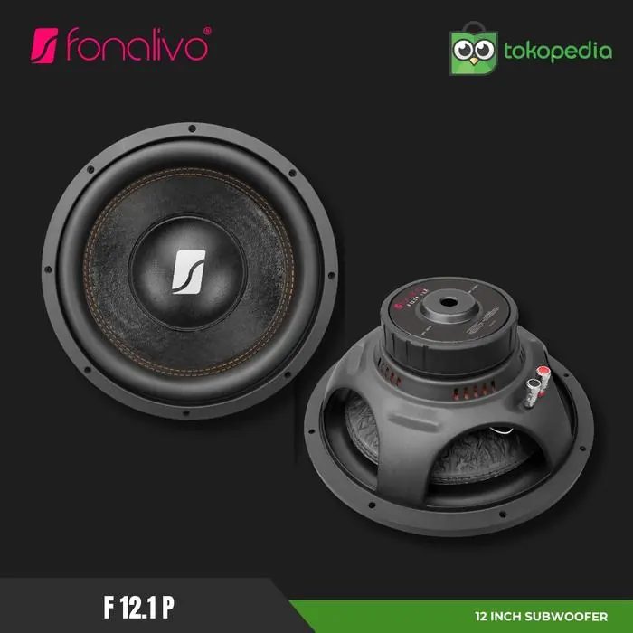 Subwoofer Fonalivo F 12.1P 12 Inch Single Voice Coil By Vox Research